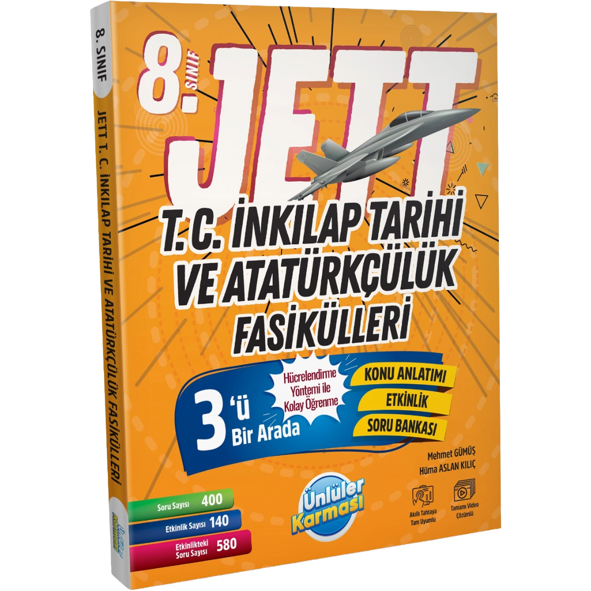 8. SINIF JETT T.C. İNKILAP TARİHİ VE ATATÜRKÇÜLÜK FASİKÜLLERİ