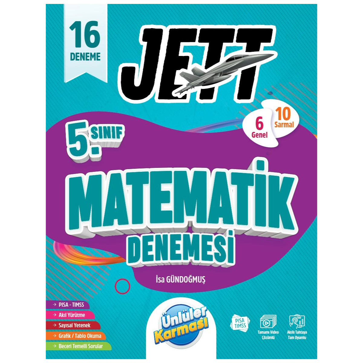 5. SINIF JETT MATEMATİK 16'LI BRANŞ DENEMELERİ