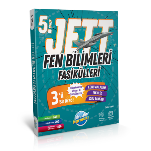 5. SINIF JETT FEN BİLİMLERİ FASİKÜLLERİ (1. BASKI)