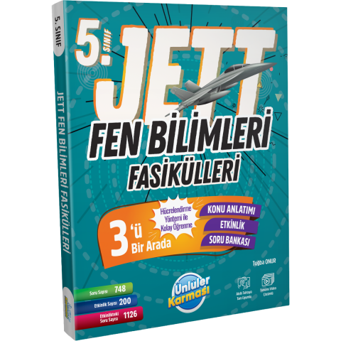 5. SINIF JETT FEN BİLİMLERİ FASİKÜLLERİ