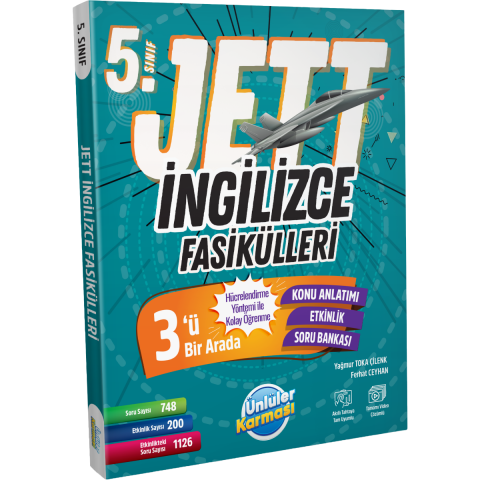 5. SINIF JETT İNGİLİZCE FASİKÜLLERİ