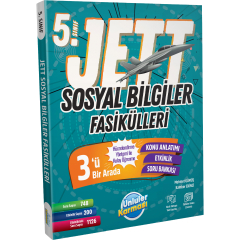 5. SINIF JETT SOSYAL BİLGİLER FASİKÜLLERİ