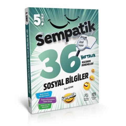 5. SINIF SEMPATİK SOSYAL BİLGİLER 36 HAFTALIK KAZANIM DENEMELERİ