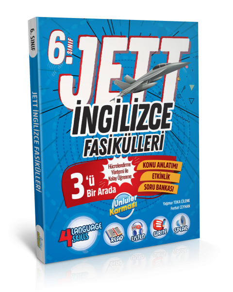 6. SINIF JETT İNGİLİZCE FASİKÜLLERİ (YENİ)