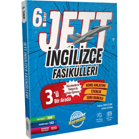 6. SINIF JETT İNGİLİZCE FASİKÜLLERİ
