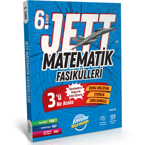 6. SINIF JETT MATEMATİK FASİKÜLLERİ ( YENİ )