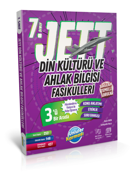 7. SINIF JETT DİN KÜLTÜRÜ VE AHLAK BİLGİSİ FASİKÜLLERİ (YENİ)