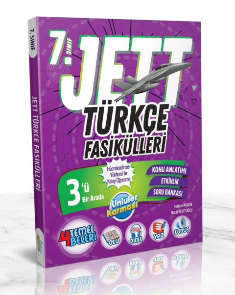 7. SINIF JETT TÜRKÇE FASİKÜLLERİ (YENİ)