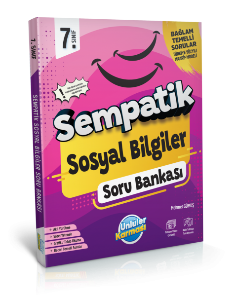 7. SINIF SEMPATİK SOSYAL BİLGİLER SORU BANKASI (YENİ)