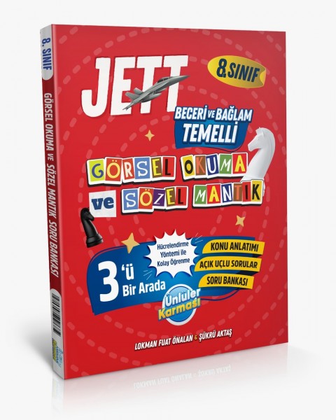 8. SINIF JETT GÖRSEL OKUMA VE SÖZEL MANTIK SORU BANKASI