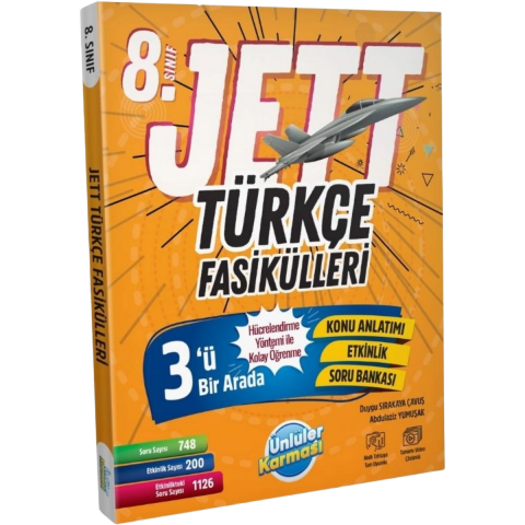 8. SINIF JETT TÜRKÇE FASİKÜLLERİ