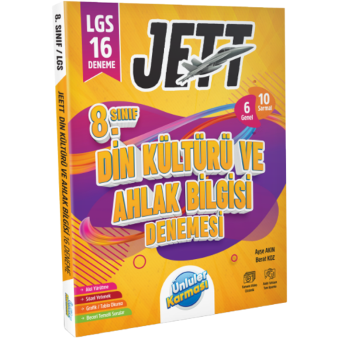 8. SINIF LGS JETT DİN KÜLTÜRÜ VE AHLAK BİLGİSİ 16 DENEME