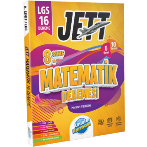 8. SINIF LGS JETT MATEMATİK 16 DENEME