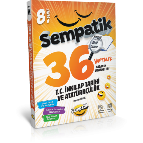 8. SINIF SEMPATİK 36 HAFTALIK T.C. İNKILAP TARİHİ VE ATATÜRKÇÜLÜK KAZANIM DENEME