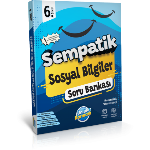 6. SINIF SEMPATİK SOSYAL BİLGİLER SORU BANKASI