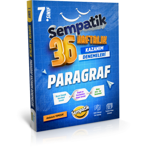 7. SINIF SEMPATİK PARAGRAF 36 HAFTALIK KAZANIM DENEMELERİ