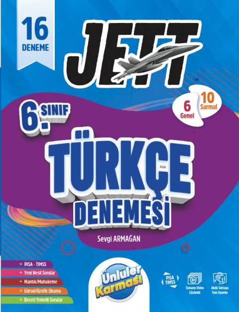 6. SINIF JETT TÜRKÇE 16'LI BRANŞ DENEMELERİ