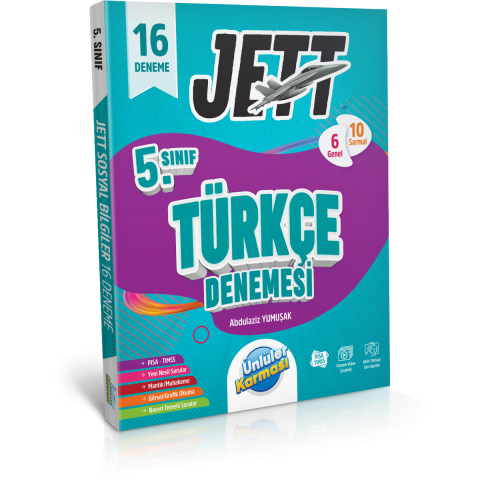 5. SINIF JETT TÜRKÇE 16'LI BRANŞ DENEMELERİ